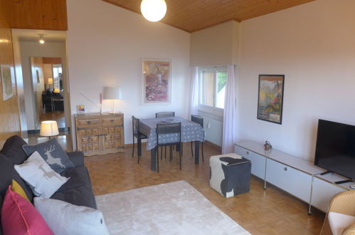 Photo 2 - Appartement de 1 chambre à Crans-Montana avec vues sur la montagne