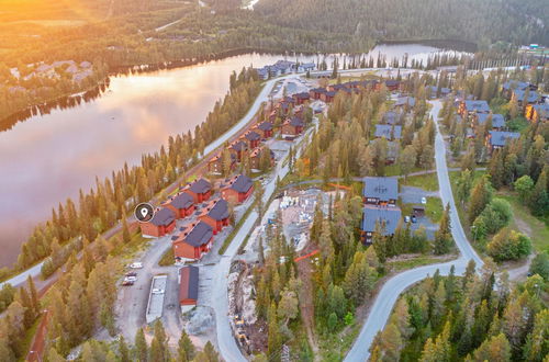 Foto 10 - Casa de 2 habitaciones en Kuusamo con sauna y vistas a la montaña