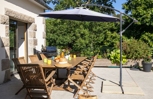 Casa de 6 quartos em Ploumilliau com piscina privada e jardim - Foto 4