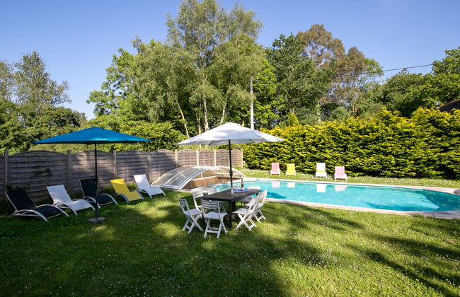 Casa de 6 quartos em Ploumilliau com piscina privada e jardim - Foto 2