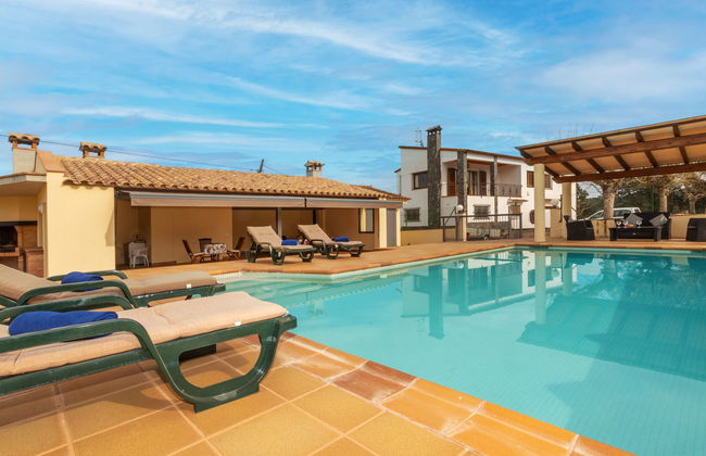 Casa de 5 quartos em Forallac com piscina privada e jardim - Foto 19
