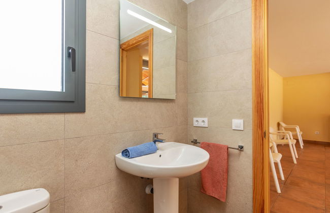 Casa de 5 quartos em Forallac com piscina privada e jardim - Foto 13