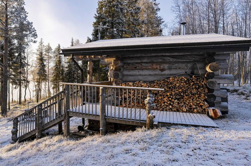 Foto 13 - Casa de 1 quarto em Kuusamo com sauna e vista para a montanha