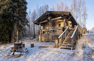 Foto 2 - Haus mit 1 Schlafzimmer in Kuusamo mit sauna und blick auf die berge