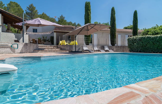 Casa de 5 quartos em Rocbaron com piscina privada e jardim - Foto 22