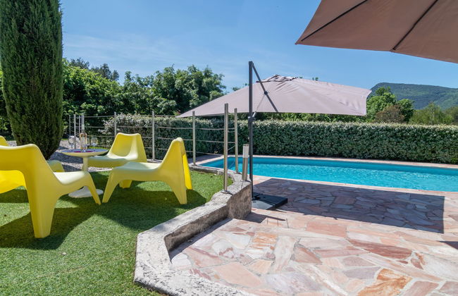 Casa de 5 quartos em Rocbaron com piscina privada e jardim - Foto 6