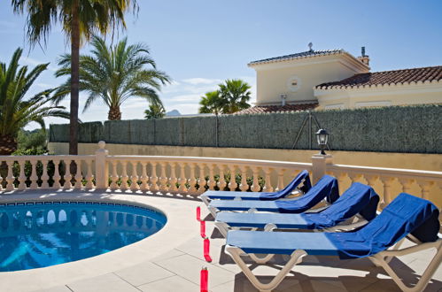 Foto 18 - Casa de 3 habitaciones en Calpe con piscina privada y vistas al mar