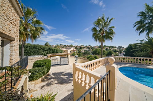 Foto 32 - Casa de 3 habitaciones en Calpe con piscina privada y vistas al mar