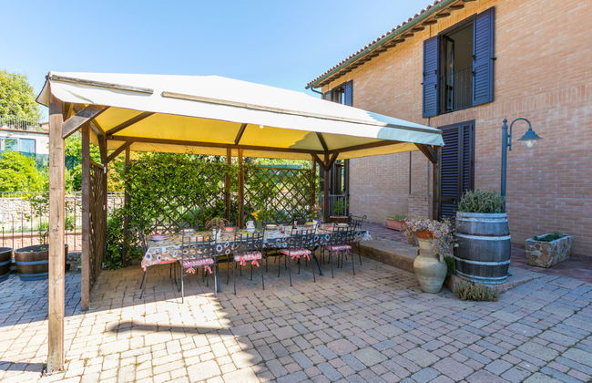 Casa de 5 quartos em Colle di Val d'Elsa com piscina privada e jardim - Foto 61