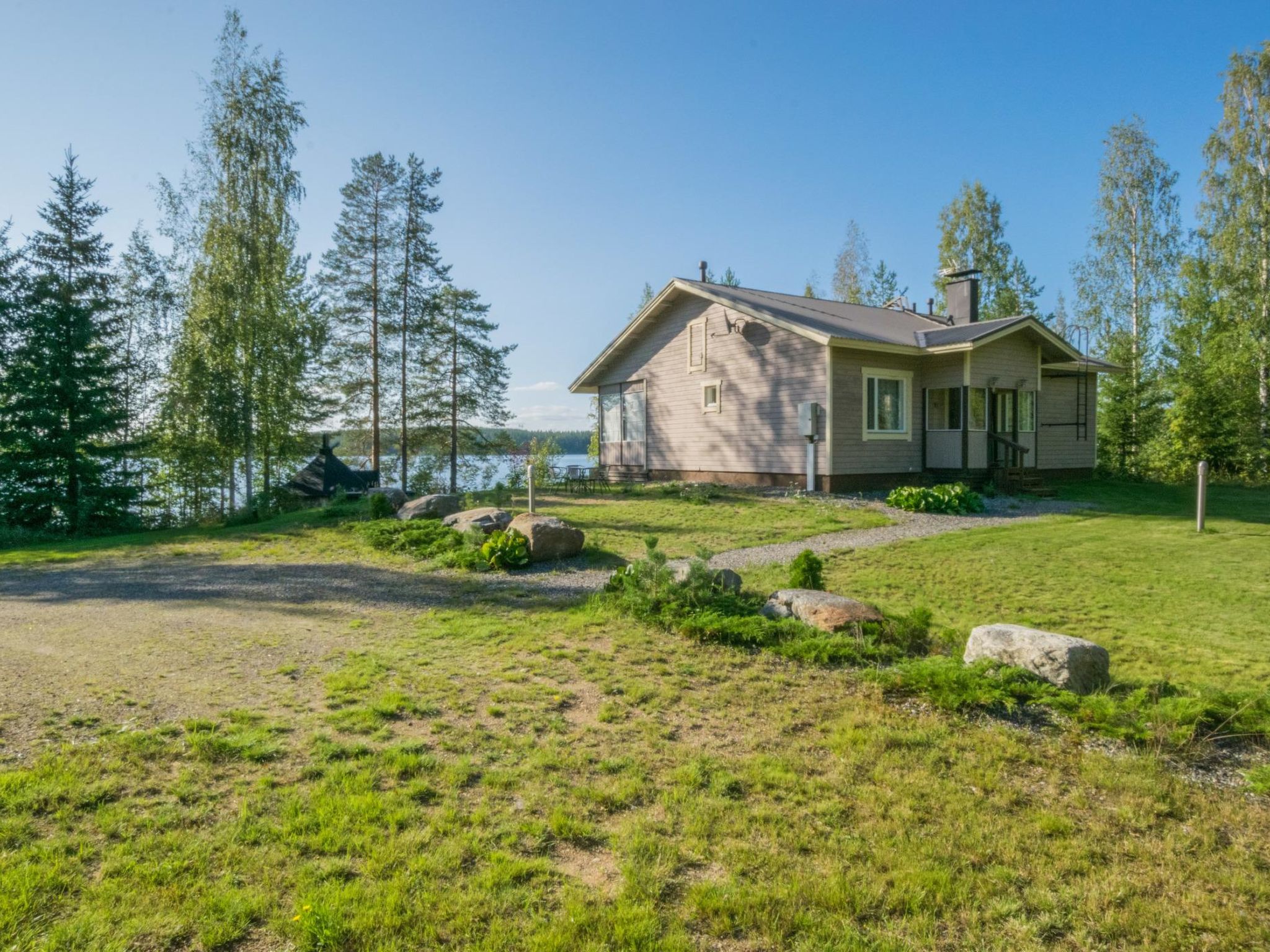 Foto 2 - Casa de 2 habitaciones en Tuusniemi con sauna