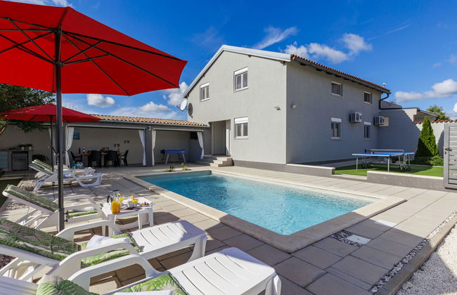 Apartamento de 4 quartos em Marčana com piscina privada e jardim - Foto 37