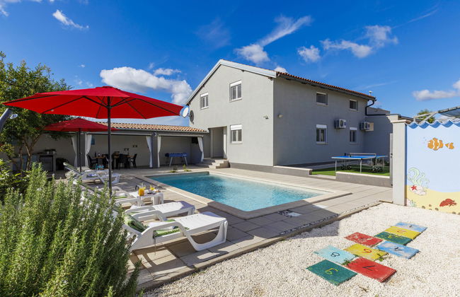 Apartamento de 4 quartos em Marčana com piscina privada e jardim - Foto 39