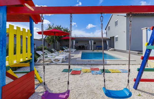 Apartamento de 4 quartos em Marčana com piscina privada e jardim - Foto 16
