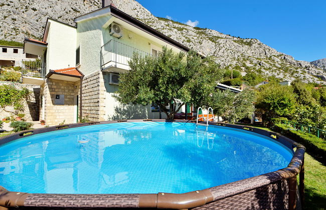 Casa de 4 quartos em Tučepi com piscina privada e jardim - Foto 12