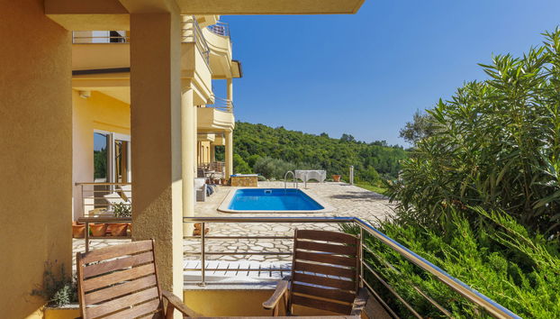Apartment mit 2 Schlafzimmern in Labin mit schwimmbad und terrasse - Foto 3