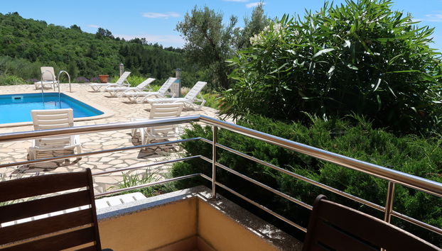 Apartment mit 2 Schlafzimmern in Labin mit schwimmbad und terrasse - Foto 4