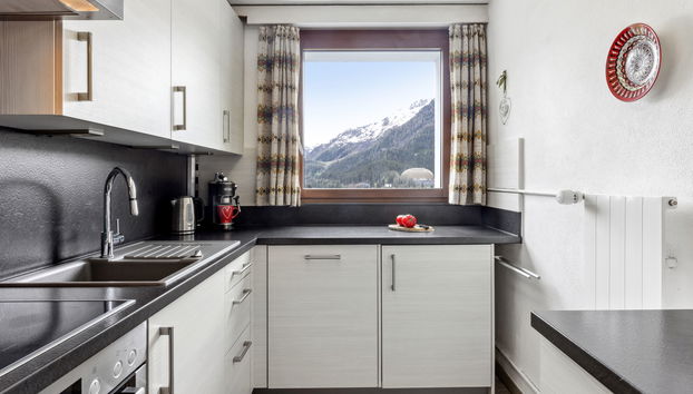 Appartamento con 2 camere da letto a Davos con piscina e sauna - Foto 5