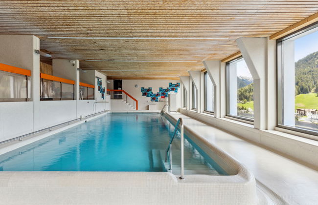Apartamento de 2 quartos em Davos com piscina e sauna - Foto 24