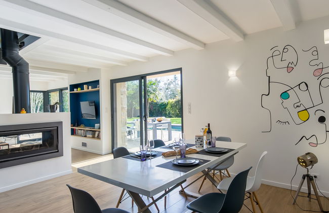 Casa de 4 quartos em Clohars-Fouesnant com piscina privada e jardim - Foto 3