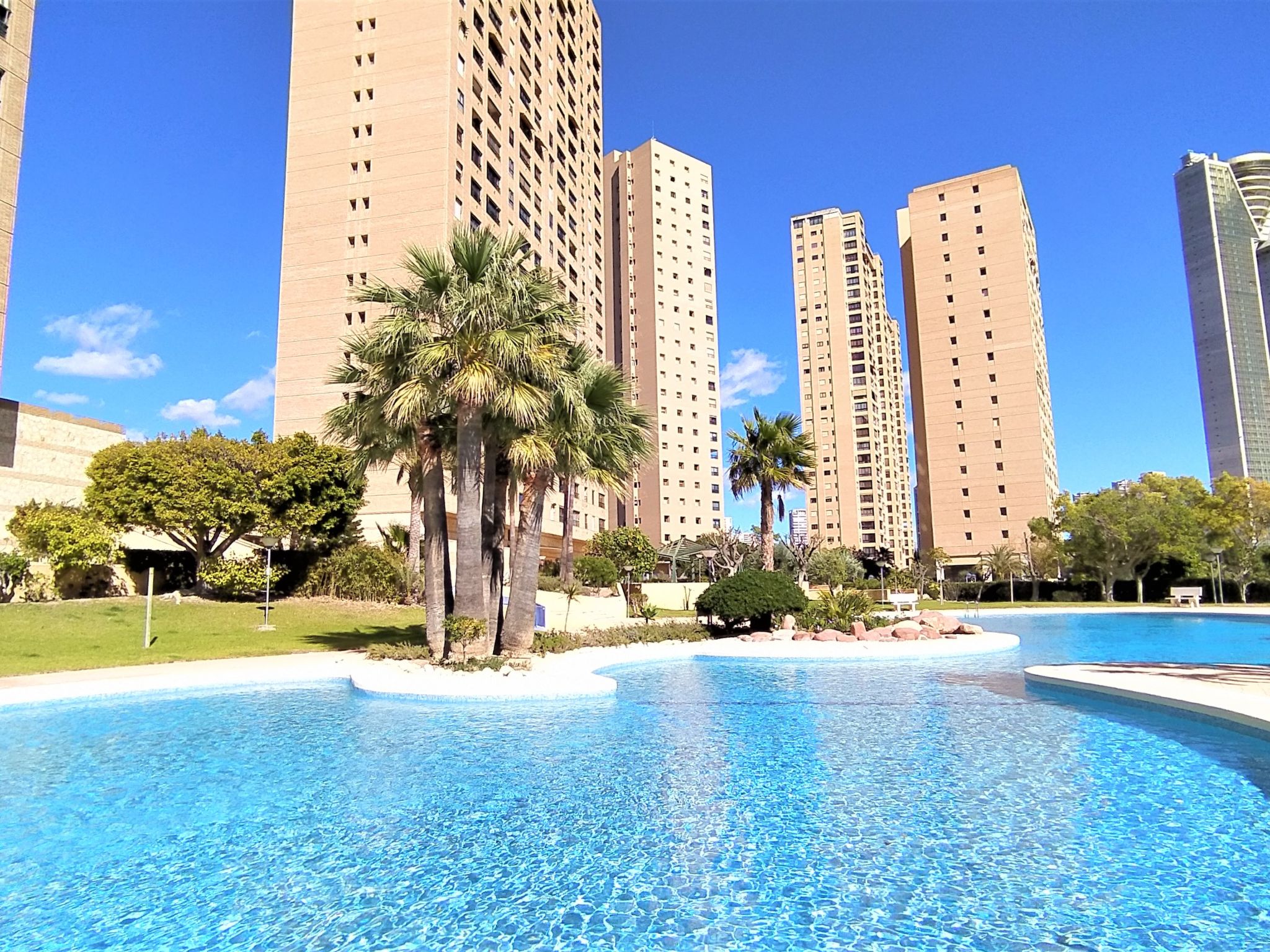 Foto 5 - Apartamento de 1 quarto em Benidorm com piscina e jardim