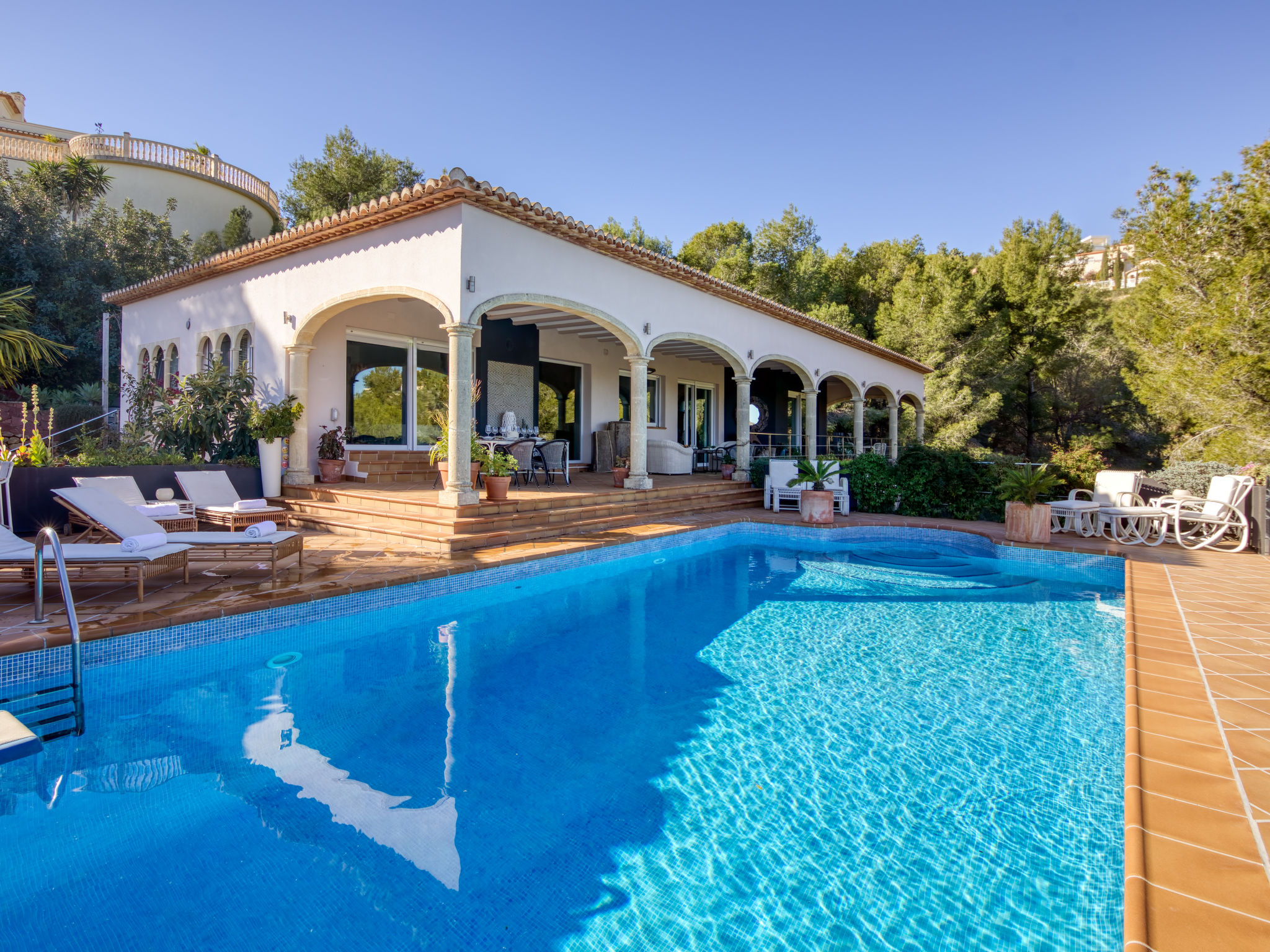 Foto 1 - Casa de 4 habitaciones en Pedreguer con piscina privada y vistas al mar