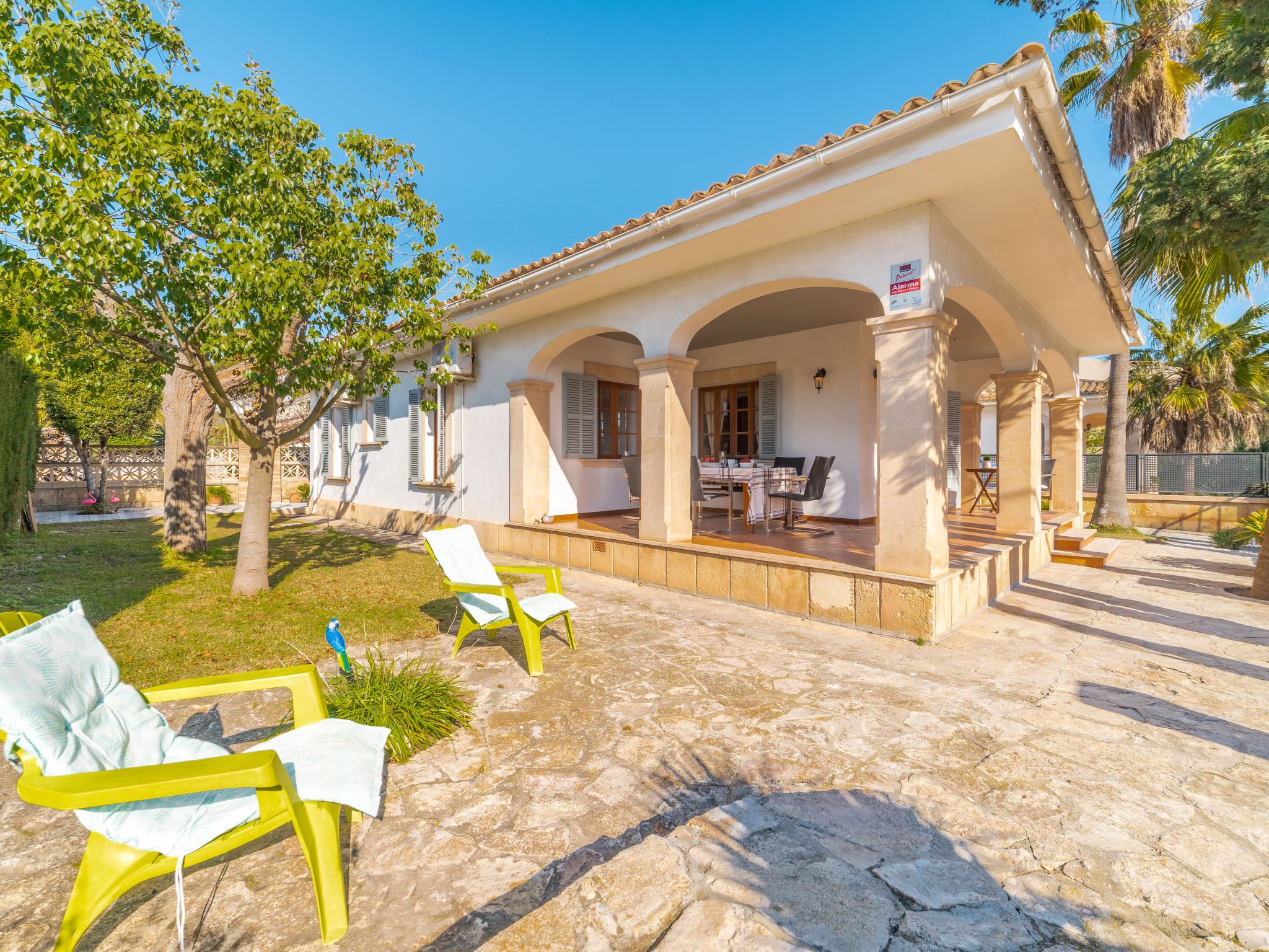 Photo 1 - Maison de 3 chambres à Muro avec jardin et vues à la mer