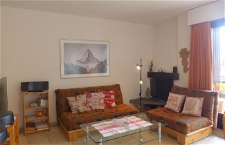 Foto 3 - Apartment mit 2 Schlafzimmern in Crans-Montana mit blick auf die berge