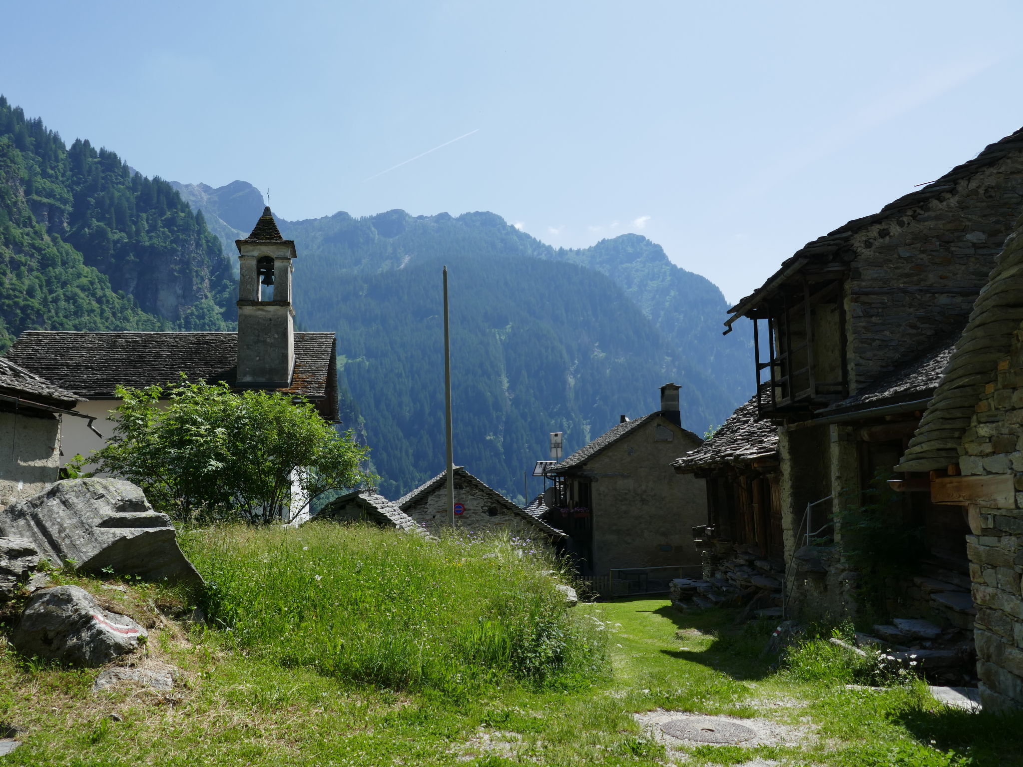 Photo 19 - Maison de 2 chambres à Serravalle avec jardin et vues sur la montagne