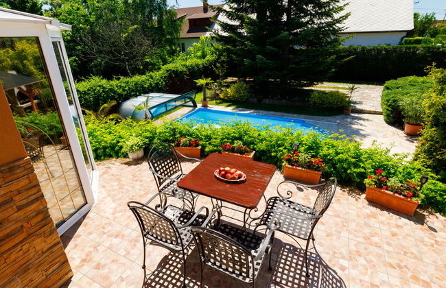 Casa de 6 quartos em Balatonlelle com piscina privada e jardim - Foto 33