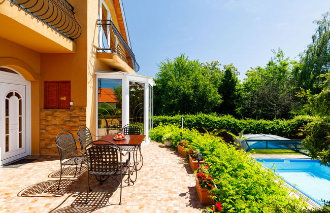 Casa de 6 quartos em Balatonlelle com piscina privada e jardim - Foto 34