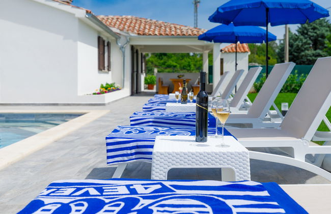Casa de 3 quartos em Kršan com piscina privada e jardim - Foto 13