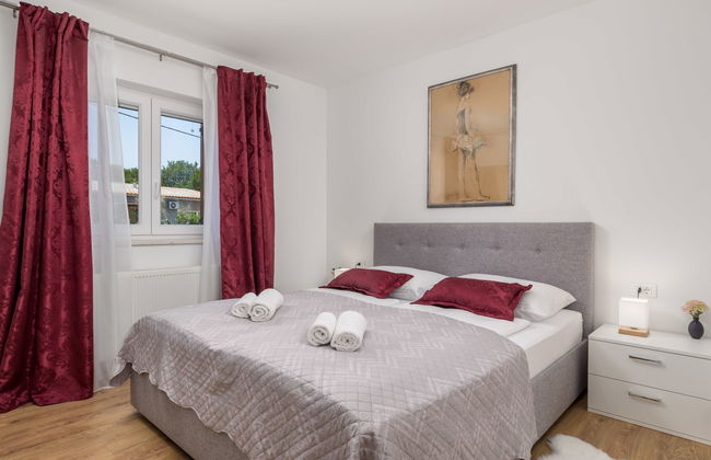 Casa de 5 quartos em Dobrinj com piscina privada e jardim - Foto 37