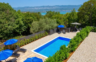 Foto 2 - Casa con 4 camere da letto a Dobrinj con piscina privata e giardino