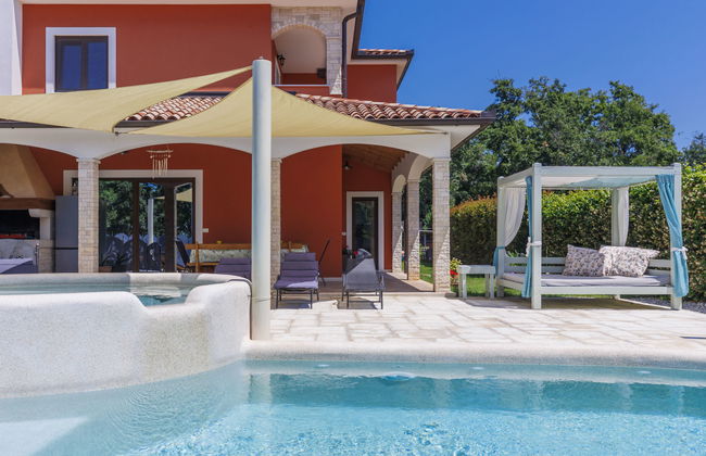 Casa de 5 quartos em Brtonigla com piscina privada e jardim - Foto 12