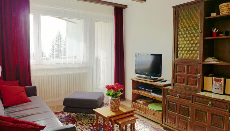 Foto 1 - Apartment mit 2 Schlafzimmern in Crans-Montana mit blick auf die berge