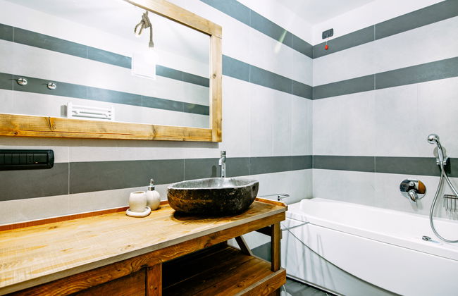 Apartamento de 1 quarto em Canazei com banheira de hidromassagem - Foto 3