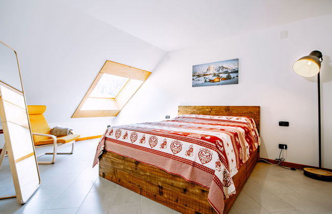 Apartamento de 1 quarto em Canazei com banheira de hidromassagem - Foto 12