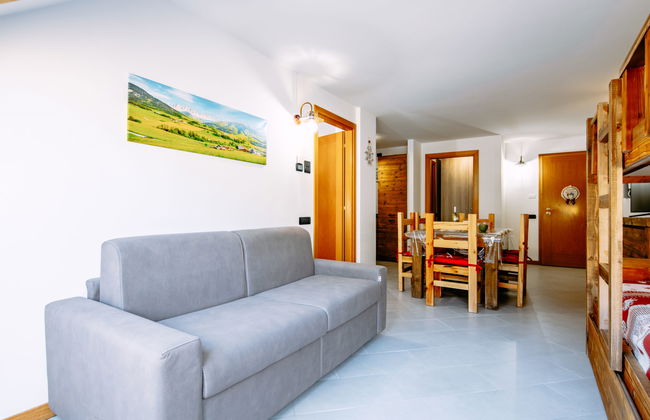 Apartamento de 1 quarto em Canazei com banheira de hidromassagem - Foto 11