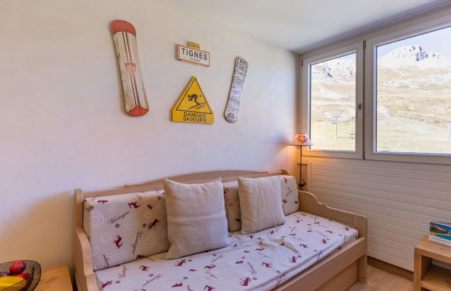 Apartamento de 1 quarto em Tignes - Foto 12