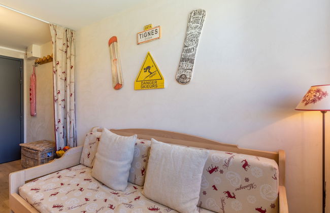 Apartamento de 1 quarto em Tignes - Foto 11