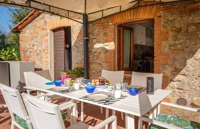 Casa de 3 quartos em Montieri com piscina privada e jardim - Foto 34