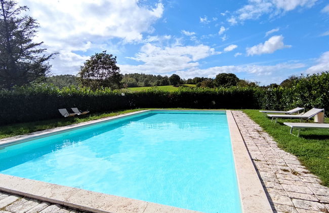 Casa de 3 quartos em Montieri com piscina privada e jardim - Foto 48