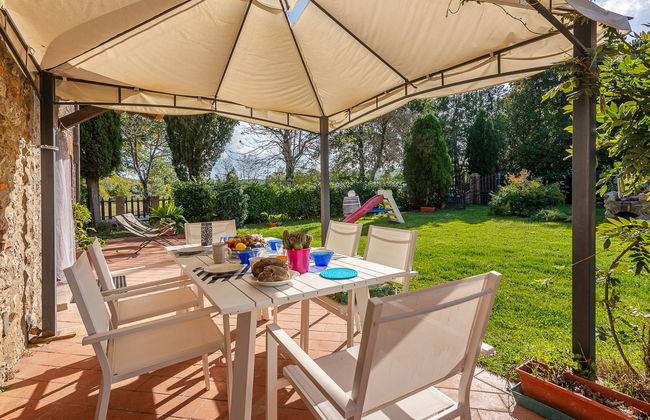 Casa de 3 quartos em Montieri com piscina privada e jardim - Foto 36