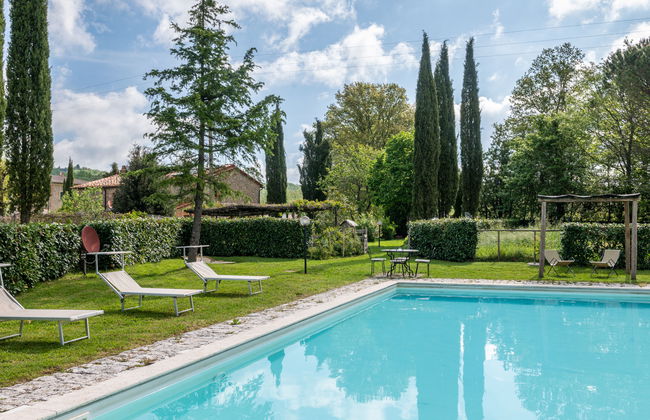 Casa de 3 quartos em Montieri com piscina privada e jardim - Foto 40