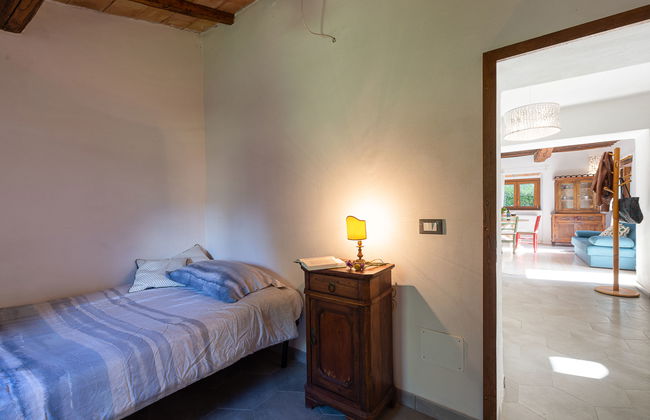 Casa de 3 quartos em Montieri com piscina privada e jardim - Foto 29