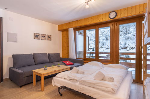 Photo 11 - Apartment in Nendaz with swimming pool and mountain view