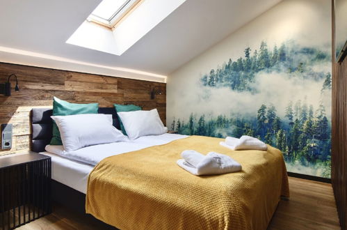 Foto 2 - Apartment mit 1 Schlafzimmer in Szczyrk mit blick auf die berge