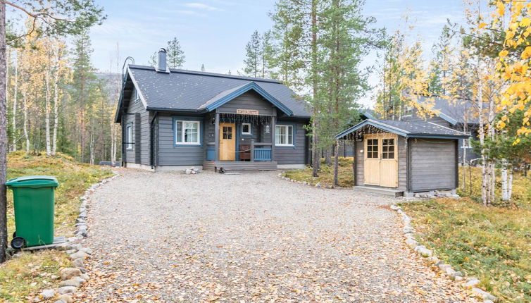 Foto 1 - Casa de 2 habitaciones en Pelkosenniemi con sauna y vistas a la montaña