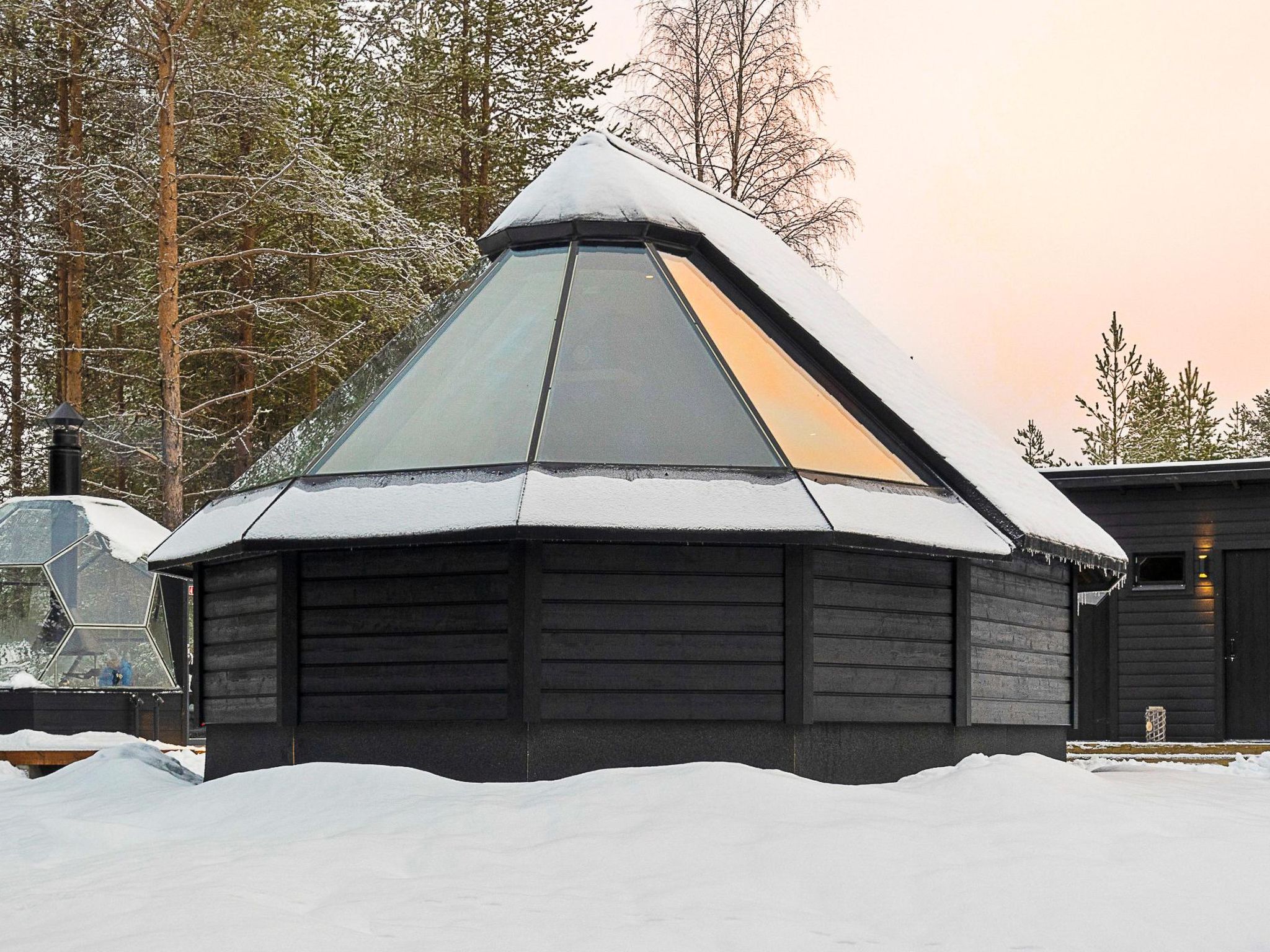 Foto 1 - Haus mit 1 Schlafzimmer in Salla mit sauna und blick auf die berge