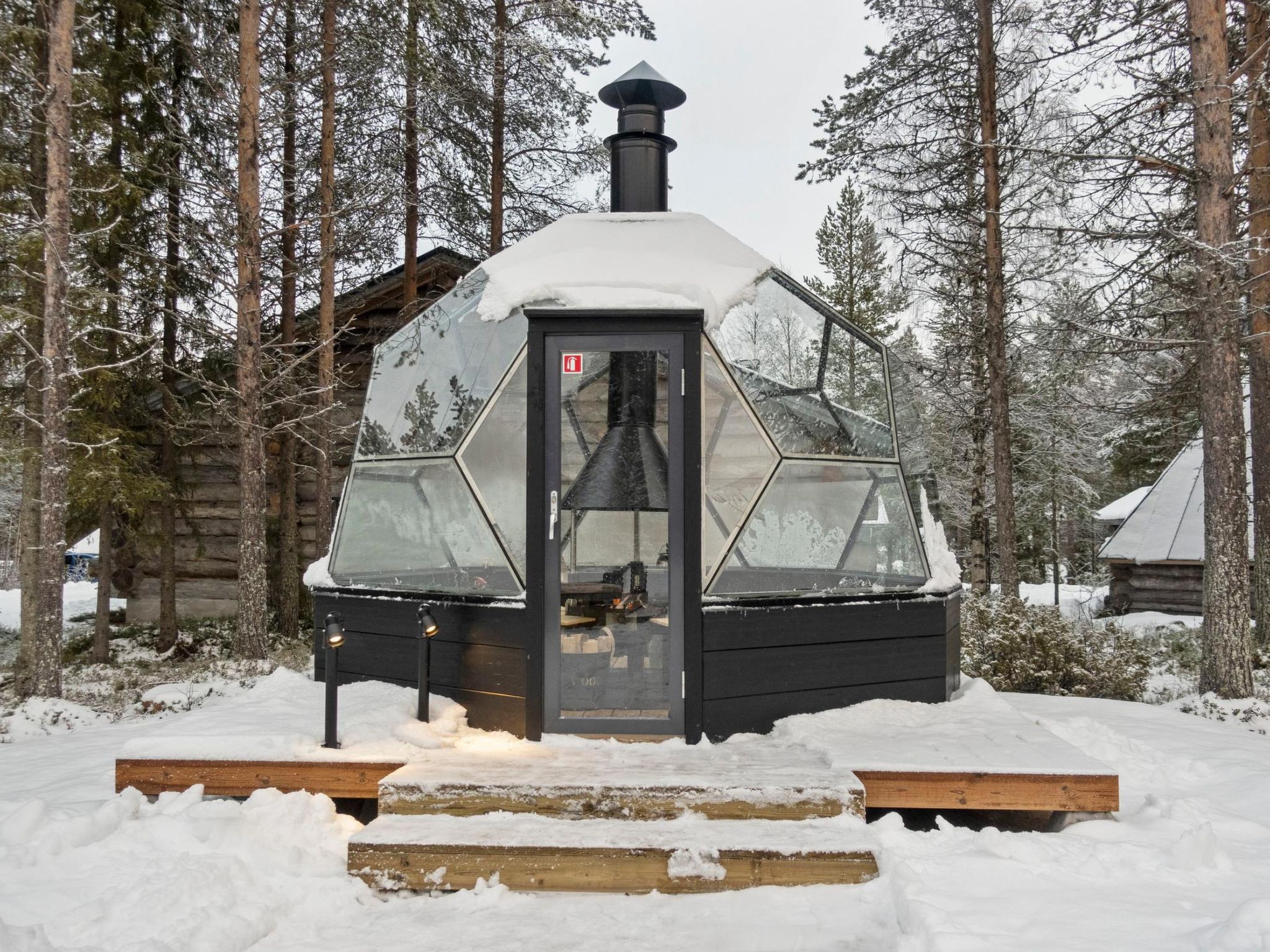 Foto 17 - Casa de 1 habitación en Salla con sauna y vistas a la montaña